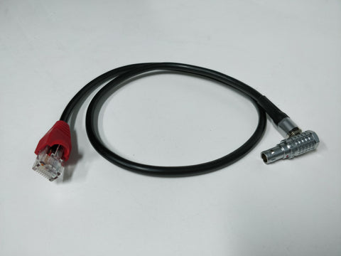 Red Ethernet Cable Right Angle